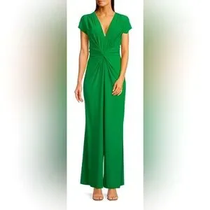 Vince Camuto Pants Jumpsuits A Gorgeous Green Jumpsuit Twist